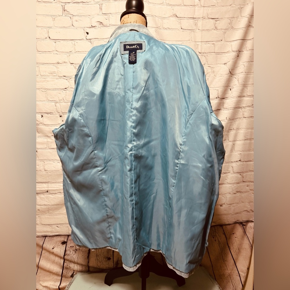 Denim & Co 100% Leather Western Fringe Suede Jacket - Picture 9 of 12